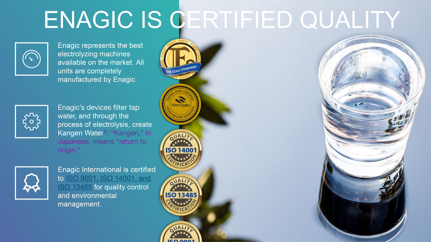 Enagic Kangen Water, Leveluk SD501 Platinum Machine