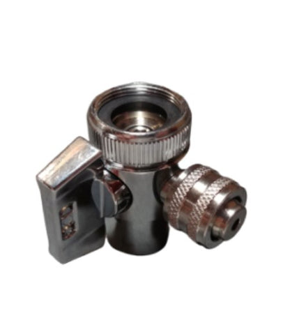 Chrome Diverter Adapter